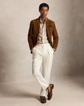 OG Custom Fit Houndstooth Linen Shirt - Polo Ralph Lauren